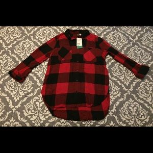 H&M Plaid Button Up